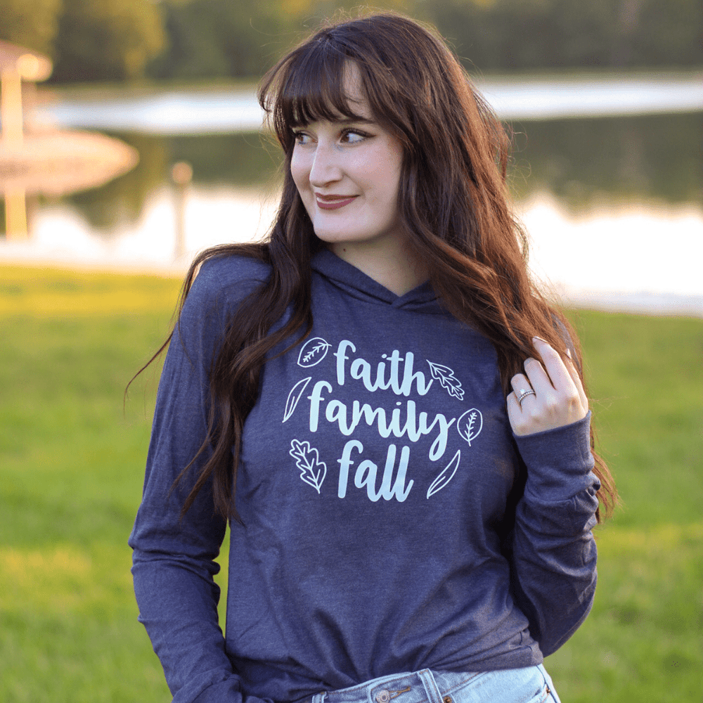 ellyandgrace 3512 Faith Family Fall T-Shirt Hoodie