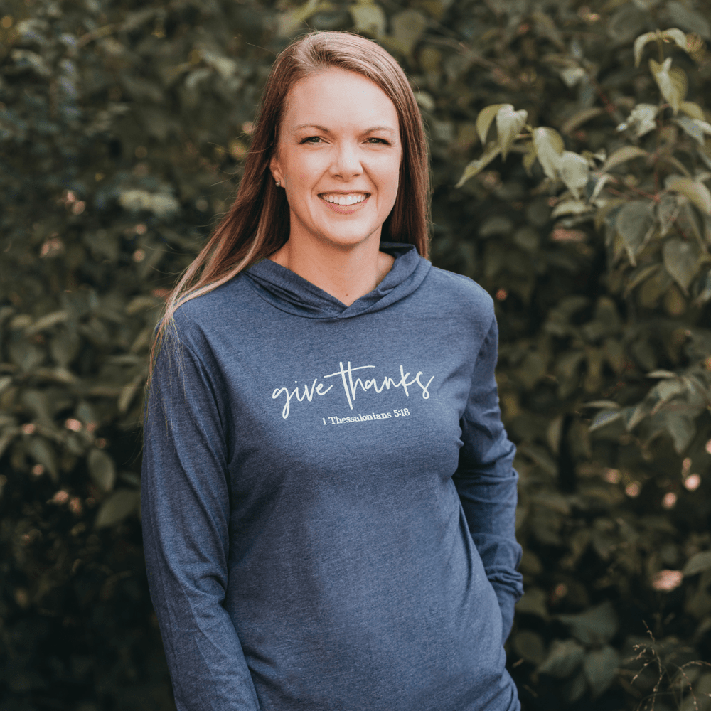 ellyandgrace 3512 Give Thanks T-Shirt Hoodie