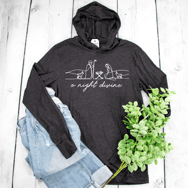 ellyandgrace 3512 O Night Divine T-Shirt Hoodie