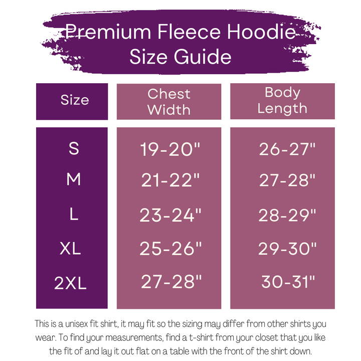 ellyandgrace 3719 Blessed Premium Fleece Hoodie