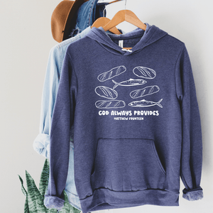 God Always Provides Premium Fleece Hoodie
