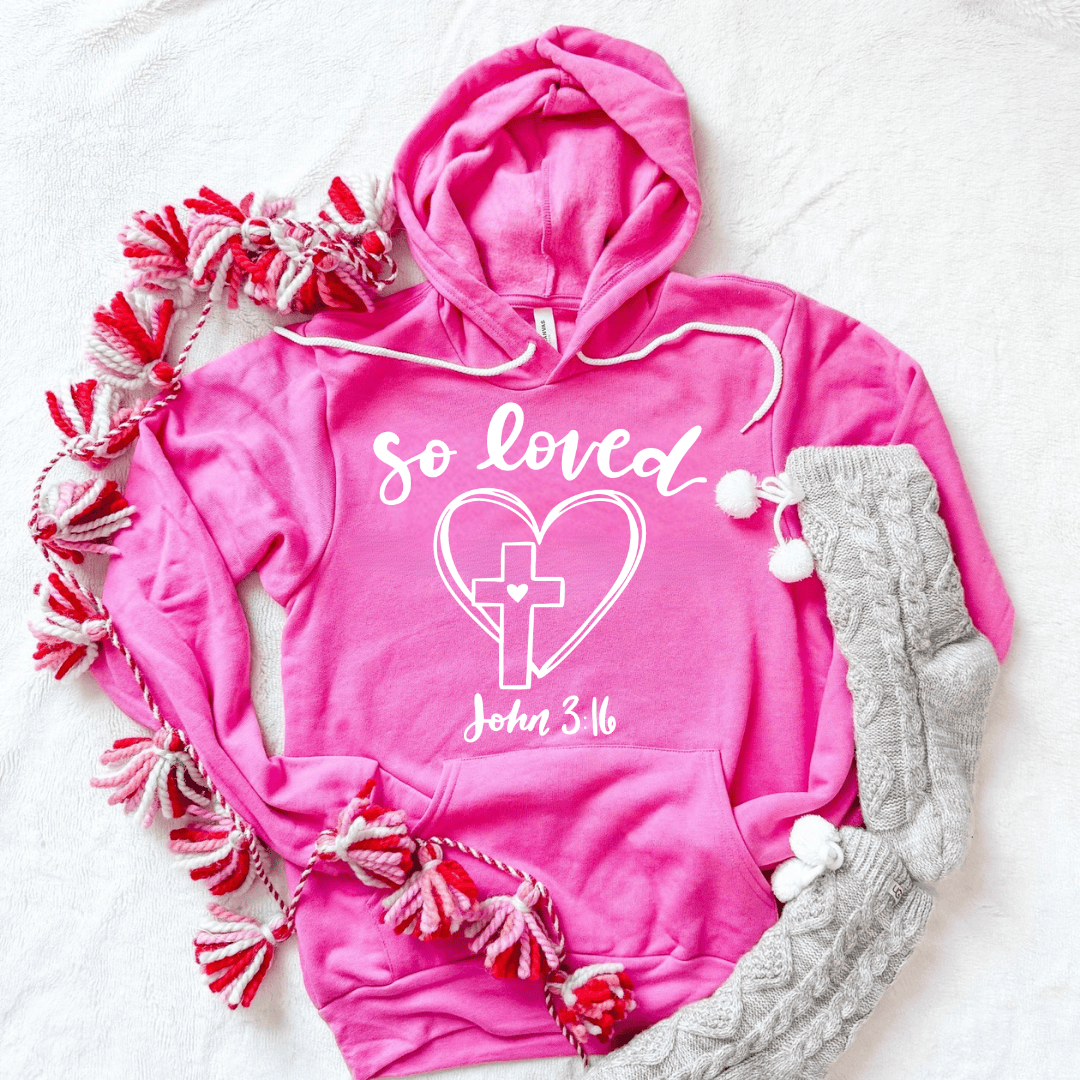 ellyandgrace 3719 So Loved Premium Fleece Hoodie