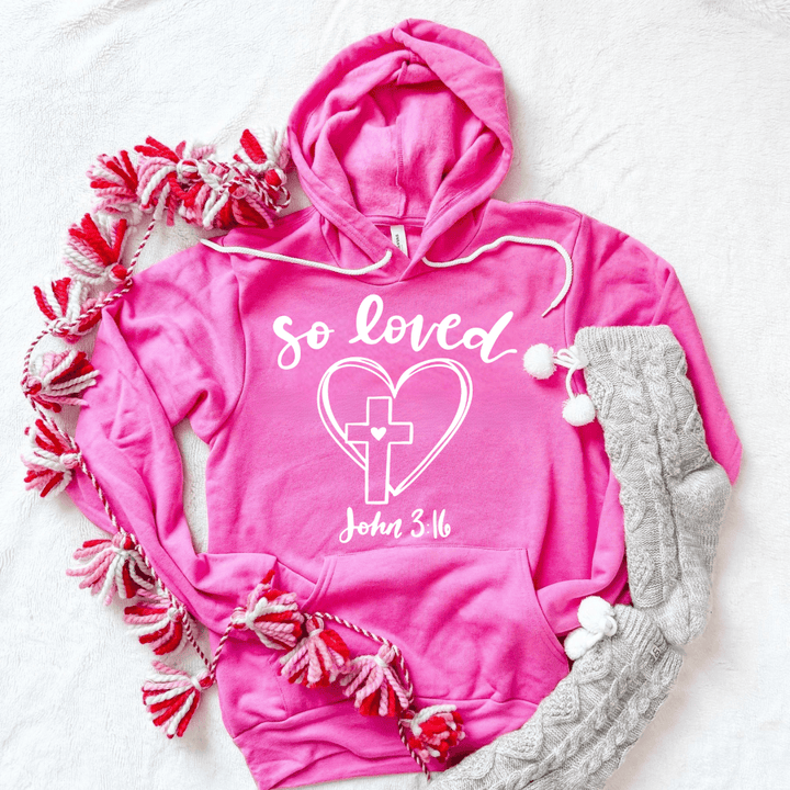 ellyandgrace 3719 So Loved Premium Fleece Hoodie