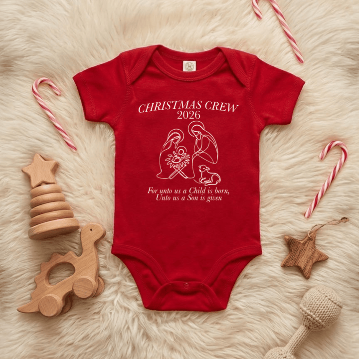 ellyandgrace 4400 Christmas Crew (2026) Infant Bodysuit
