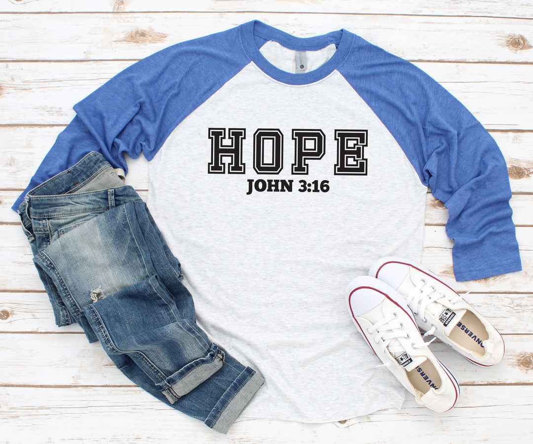 ellyandgrace 6051 Hope Collegiate Raglan