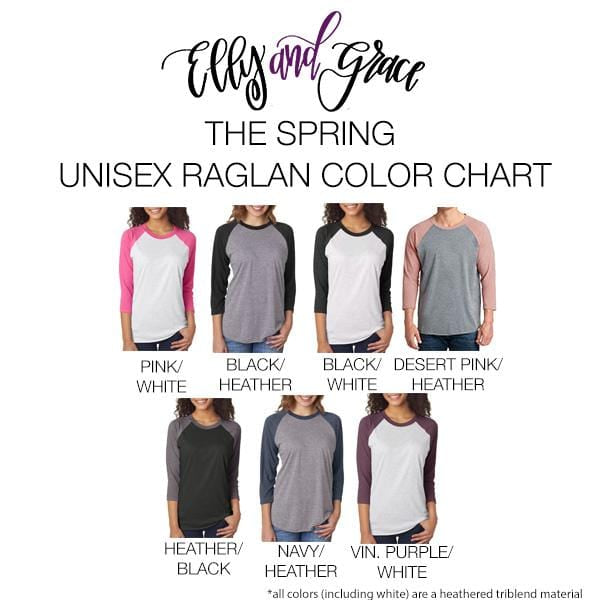 ellyandgrace 6051 Love Has Won Raglan