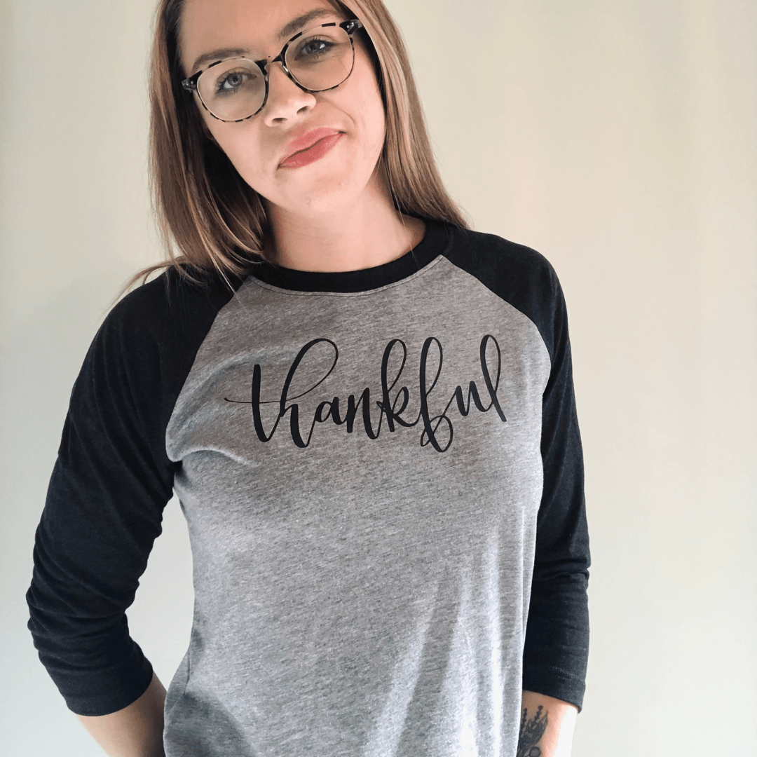 ellyandgrace 6051 Thankful Raglan