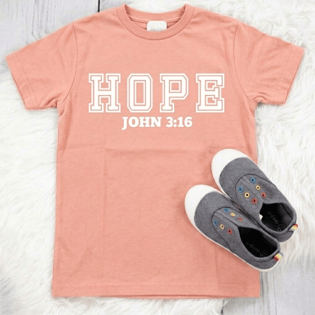 ellyandgrace 6101 Hope Collegiate Unisex Youth Shirt