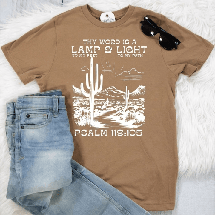 ellyandgrace 6101 Thy Word Unisex Youth Shirt