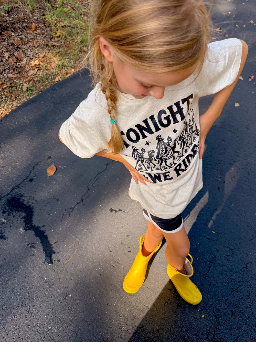 ellyandgrace 6101 Tonight We Ride Unisex Youth Shirt