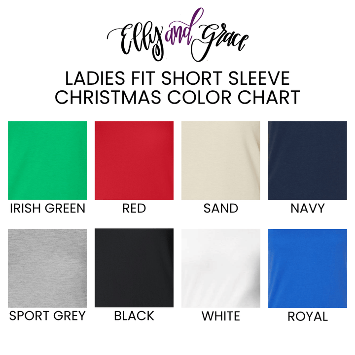 ellyandgrace 64000L A Thrill Of Hope (2026) Ladies Fit Short Sleeve Shirt