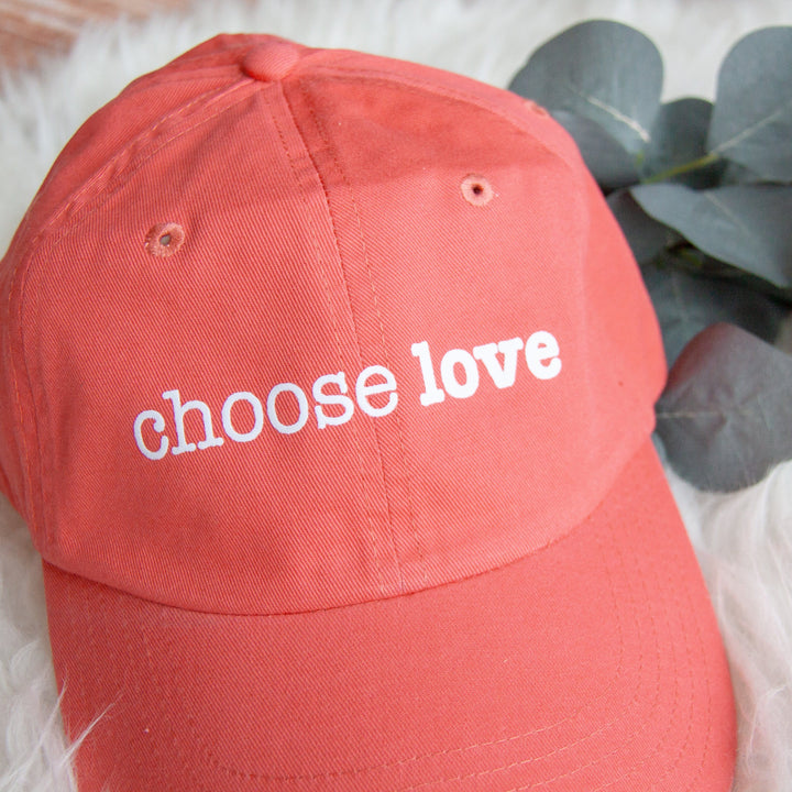 ellyandgrace AP1920 Choose Love Distressed Hat