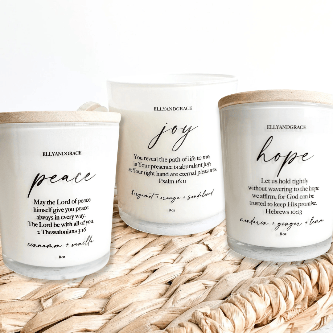 ellyandgrace Black Friday 3 Soy Candle Bundle