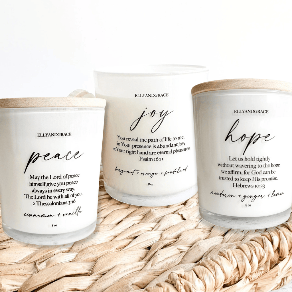 ellyandgrace Black Friday 3 Soy Candle Bundle