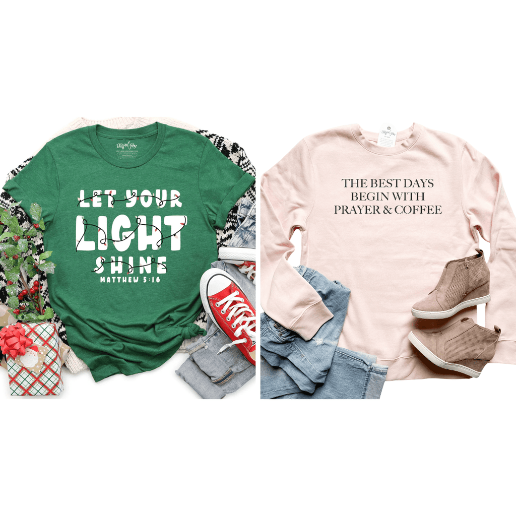 ellyandgrace Black Friday Bestselling T-Shirt + Sweatshirt Bundle