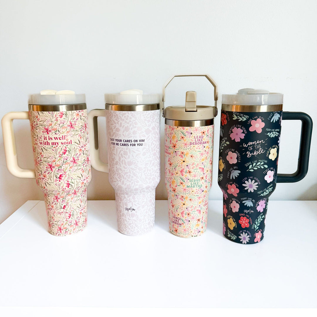 ellyandgrace Black Friday FOUR Stainless Steel Insulated Tumbler Bundle