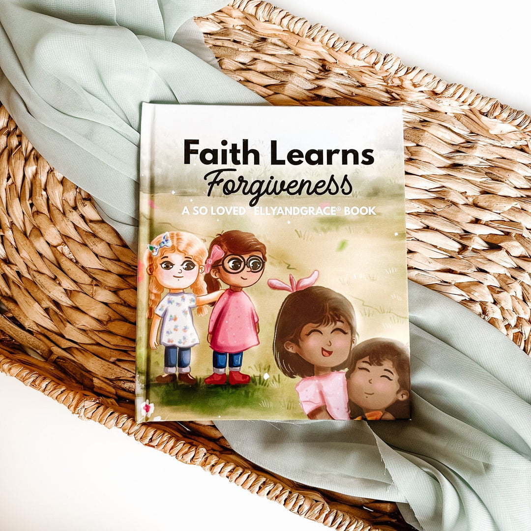 ellyandgrace BOOK "Faith Learns Forgiveness" Book