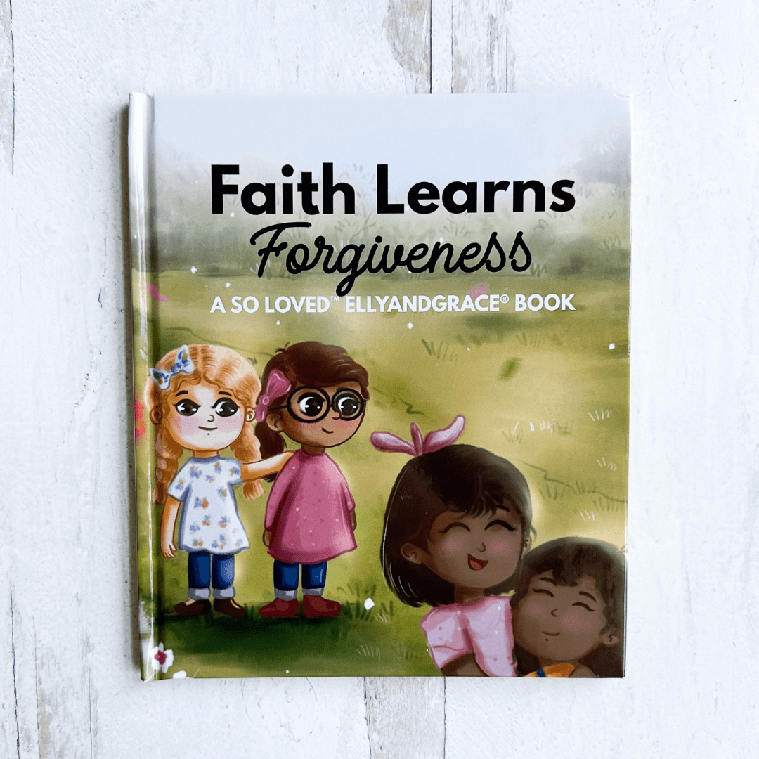 ellyandgrace BOOK "Faith Learns Forgiveness" Book