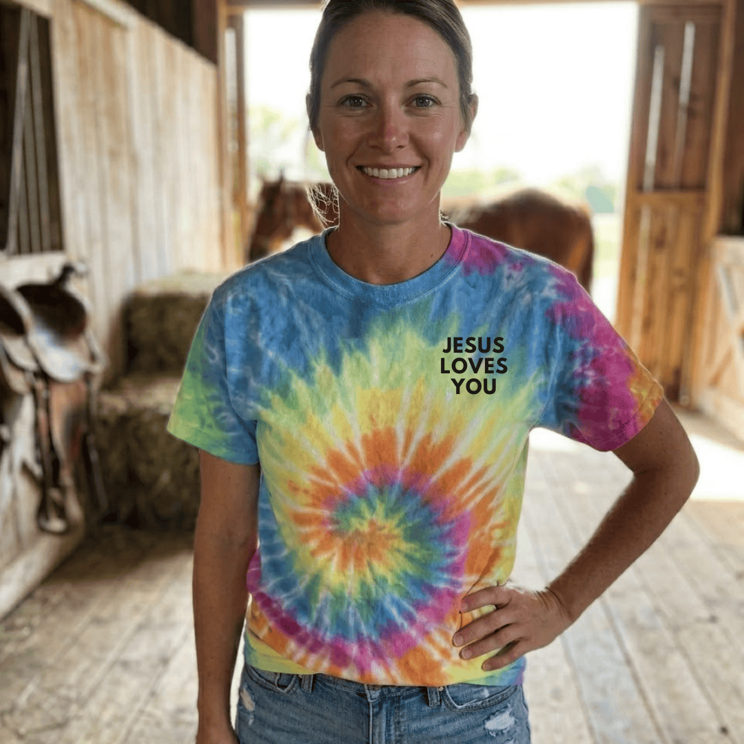 ellyandgrace CD100 Dear Person Behind Me Tie Dye Unisex Shirt