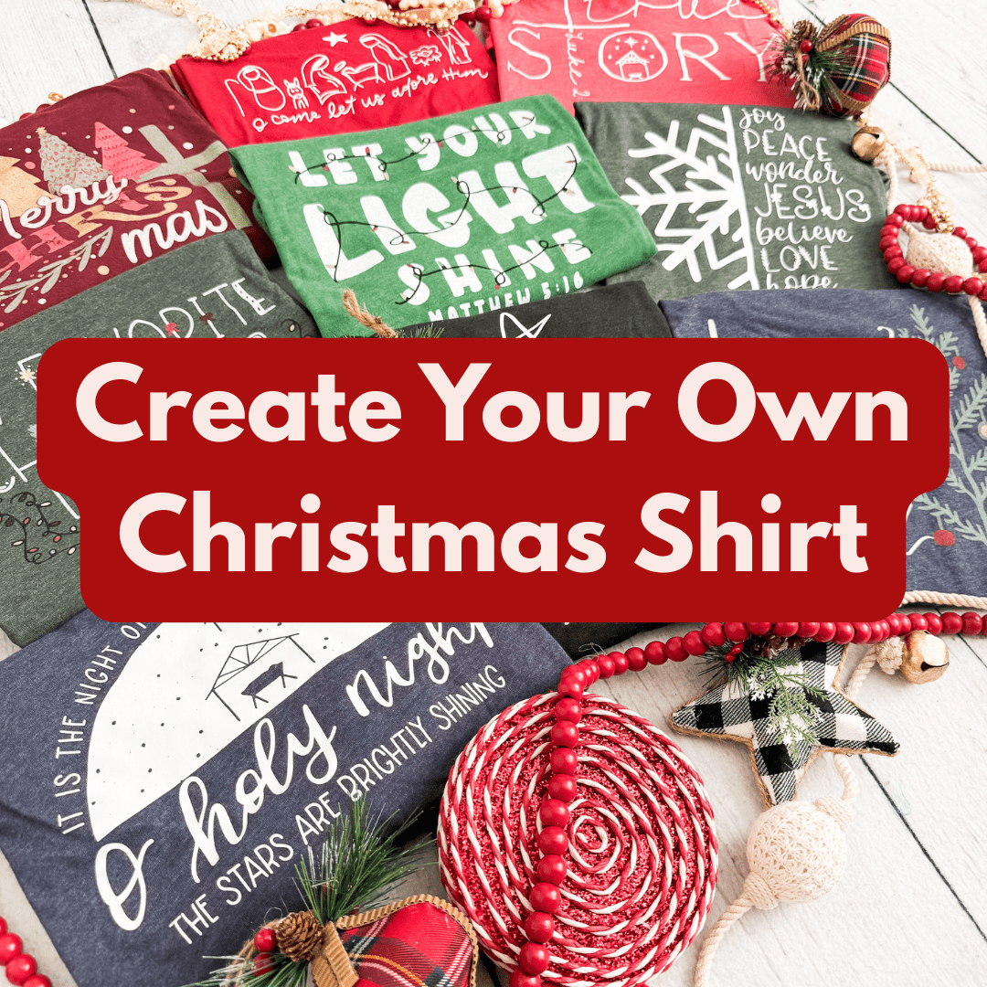ellyandgrace Create your own Christmas Shirt