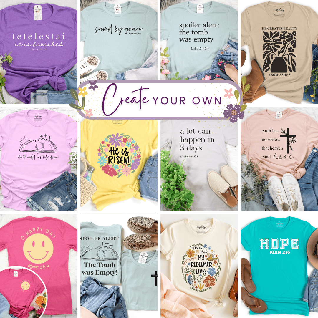 ellyandgrace Create your own Easter Shirt