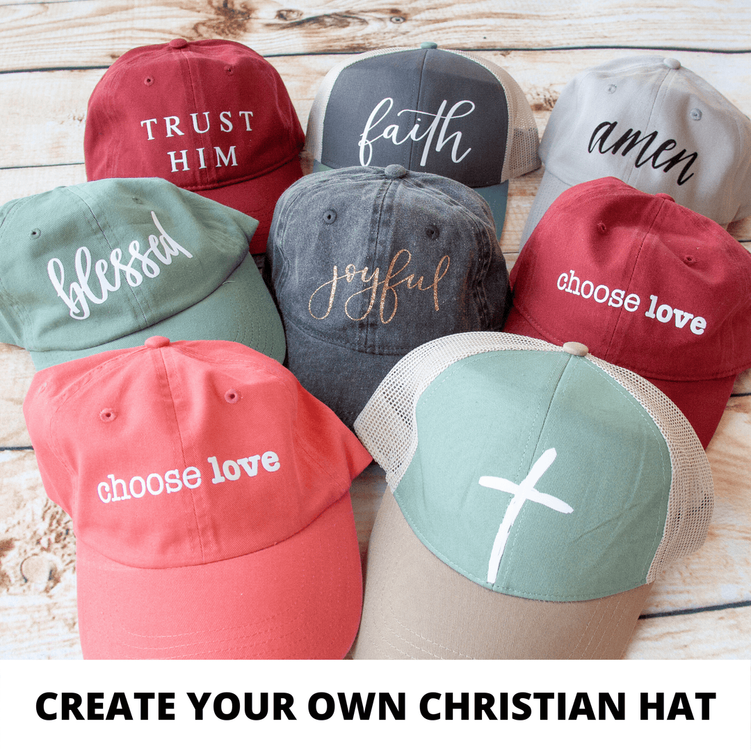 ellyandgrace CYO Create Your Own Christian Hat