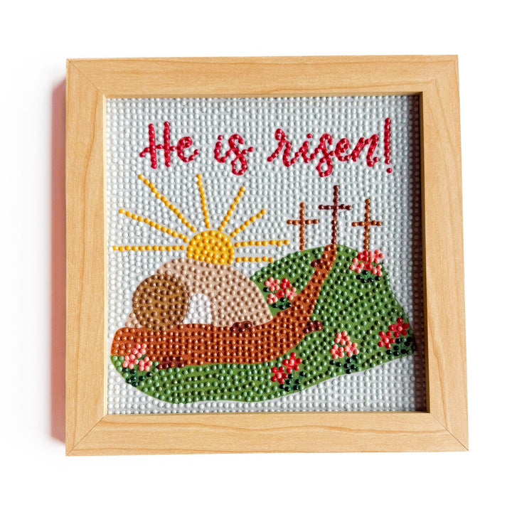 ellyandgrace Diamond Art Kit He is Risen Diamond Art Kit