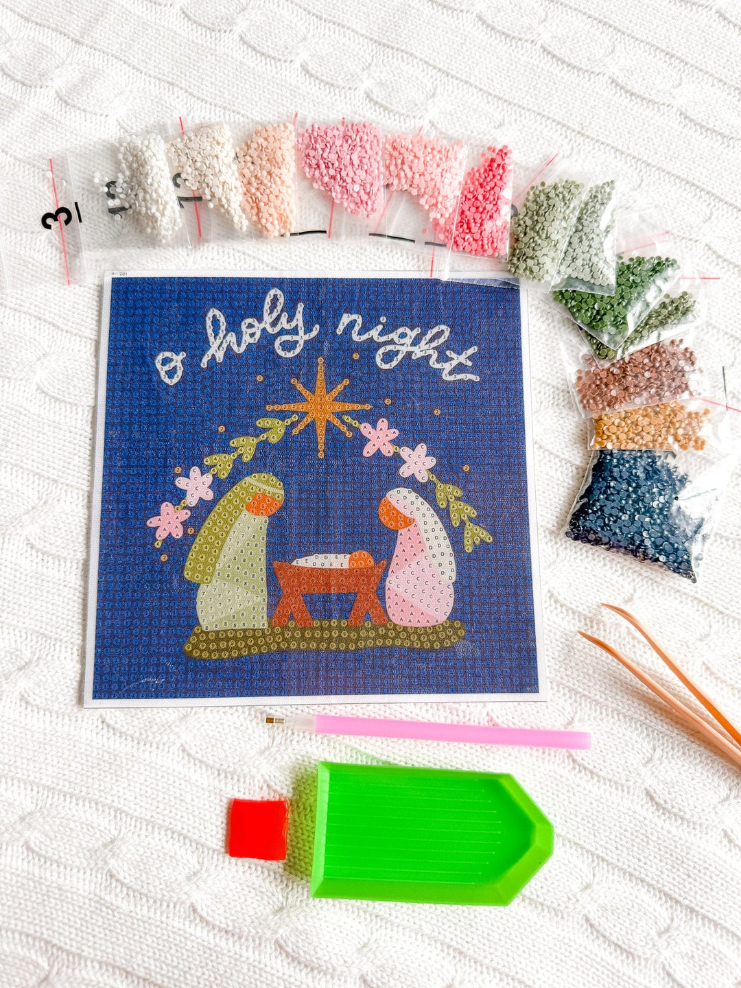 ellyandgrace Diamond Art Kit O Holy Night Diamond Art Kit