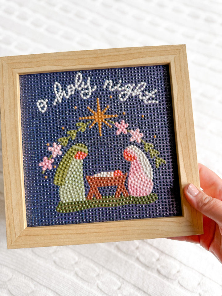 ellyandgrace Diamond Art Kit O Holy Night Diamond Art Kit