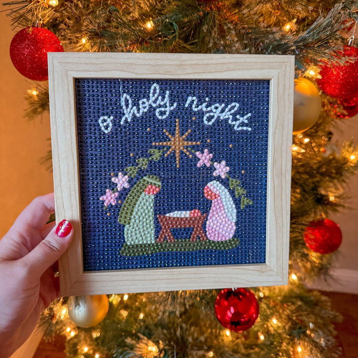 ellyandgrace Diamond Art Kit O Holy Night Diamond Art Kit