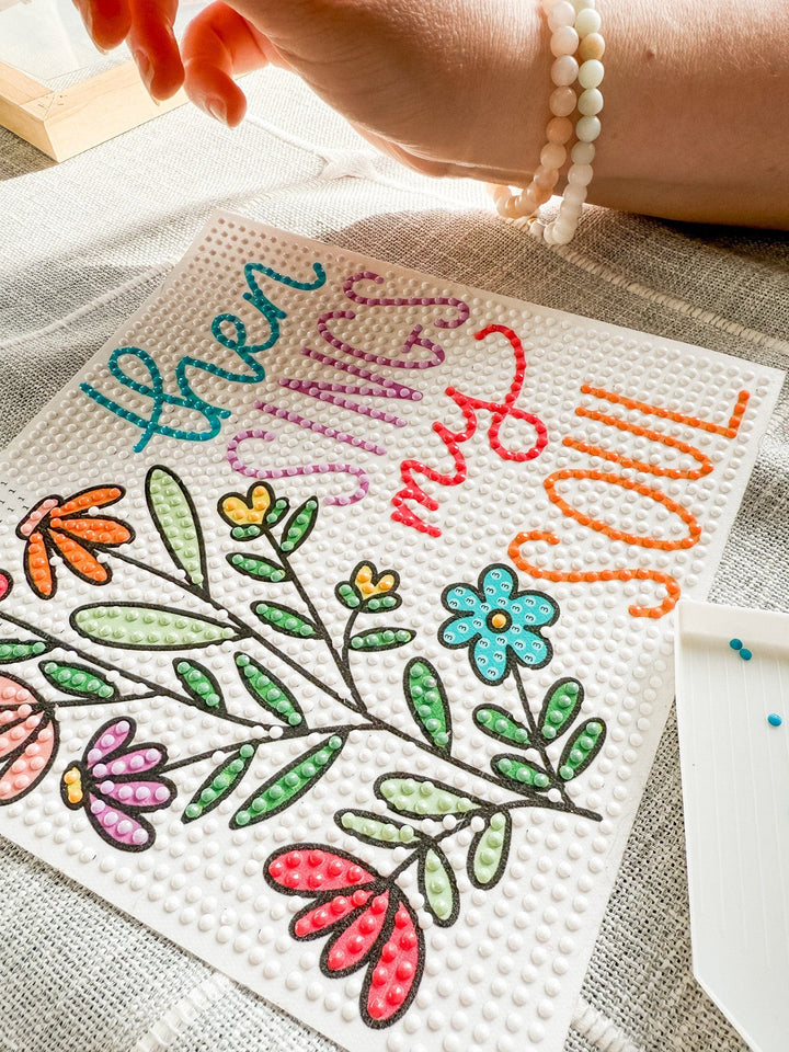 ellyandgrace Diamond Art Kit Then Sings My Soul Diamond Art Kit