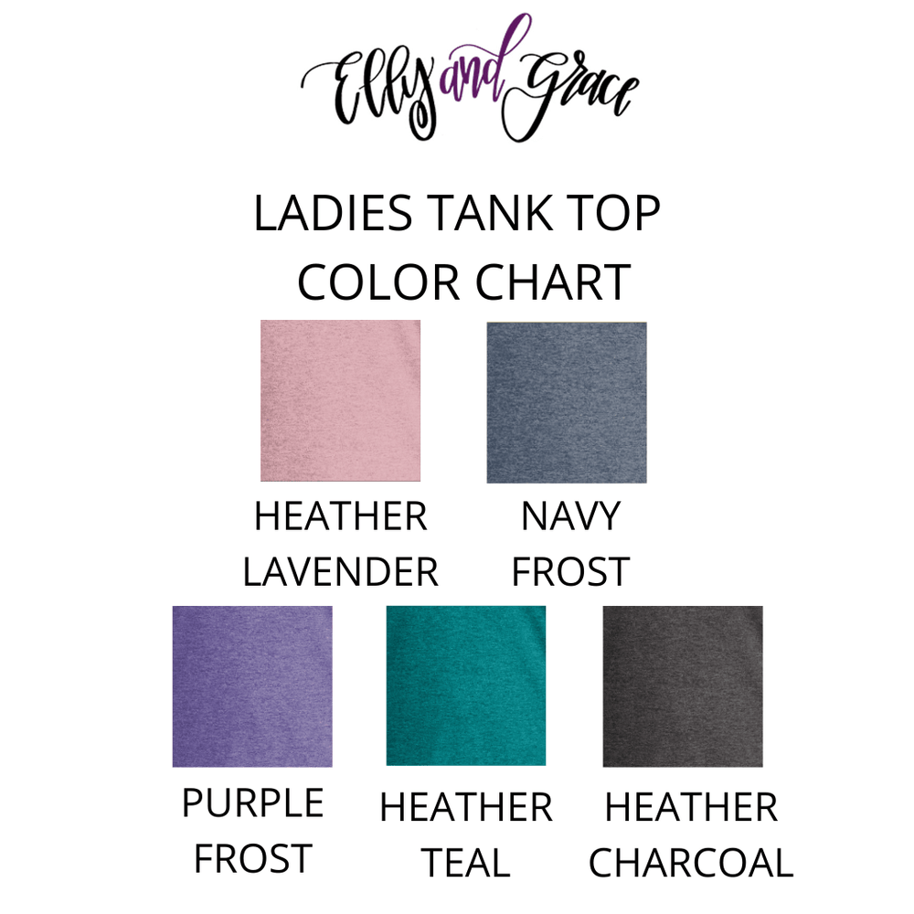 ellyandgrace DM138L But God Racerback Tank