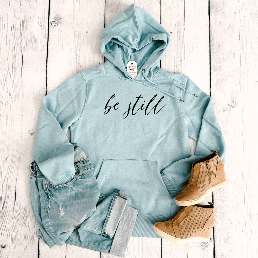 ellyandgrace DT1101 Be Still Classic Hoodie