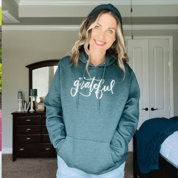 ellyandgrace DT1101 Grateful Classic Hoodie