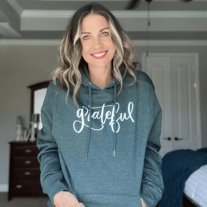 ellyandgrace DT1101 Grateful Classic Hoodie