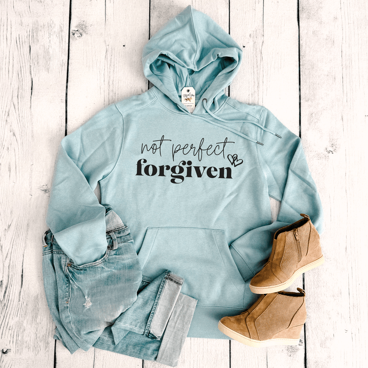 ellyandgrace DT1101 Not Perfect Forgiven Classic Hoodie