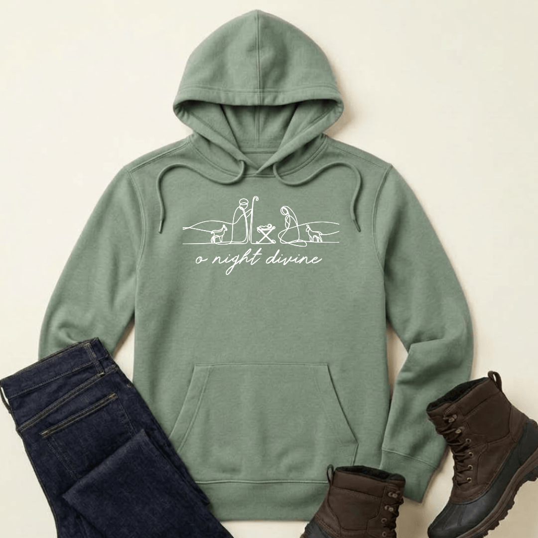 ellyandgrace DT1101 O Night Divine Classic Hoodie