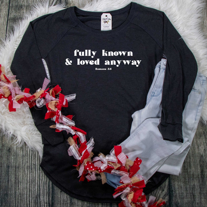 ellyandgrace DT132L Fully Known & Loved Anyway Tunic Tee