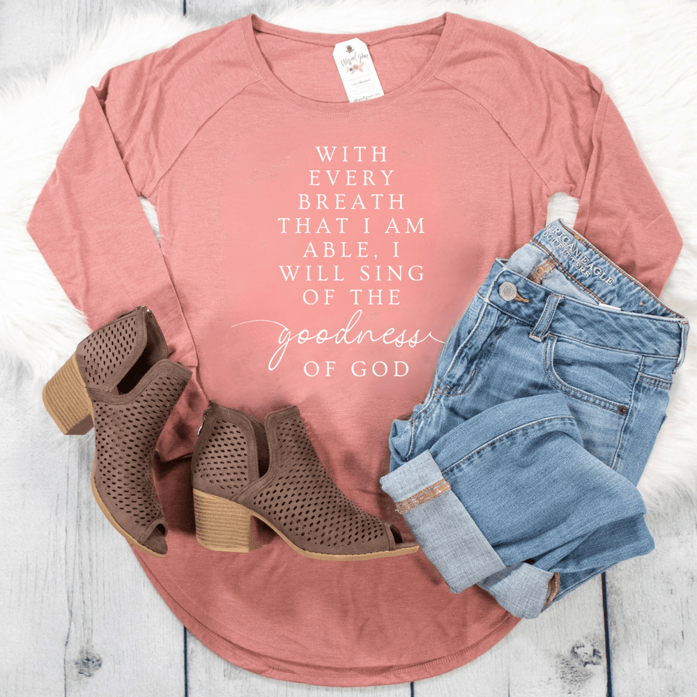 ellyandgrace DT132L I Will Sing Tunic Tee
