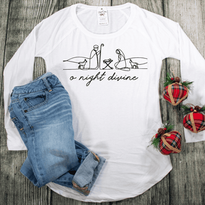 O Night Divine Tunic Tee