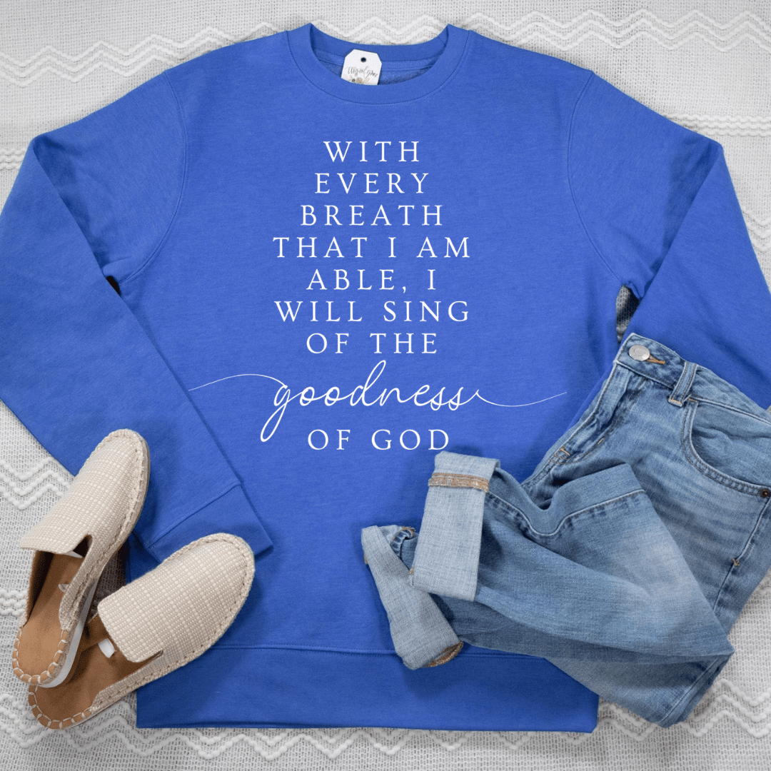 ellyandgrace DT6104 I Will Sing Classic Sweatshirt