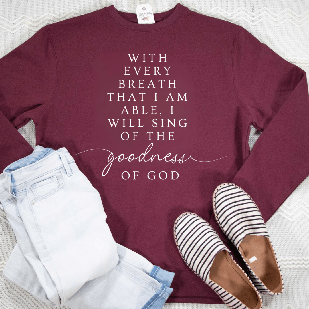 ellyandgrace DT6104 I Will Sing Classic Sweatshirt