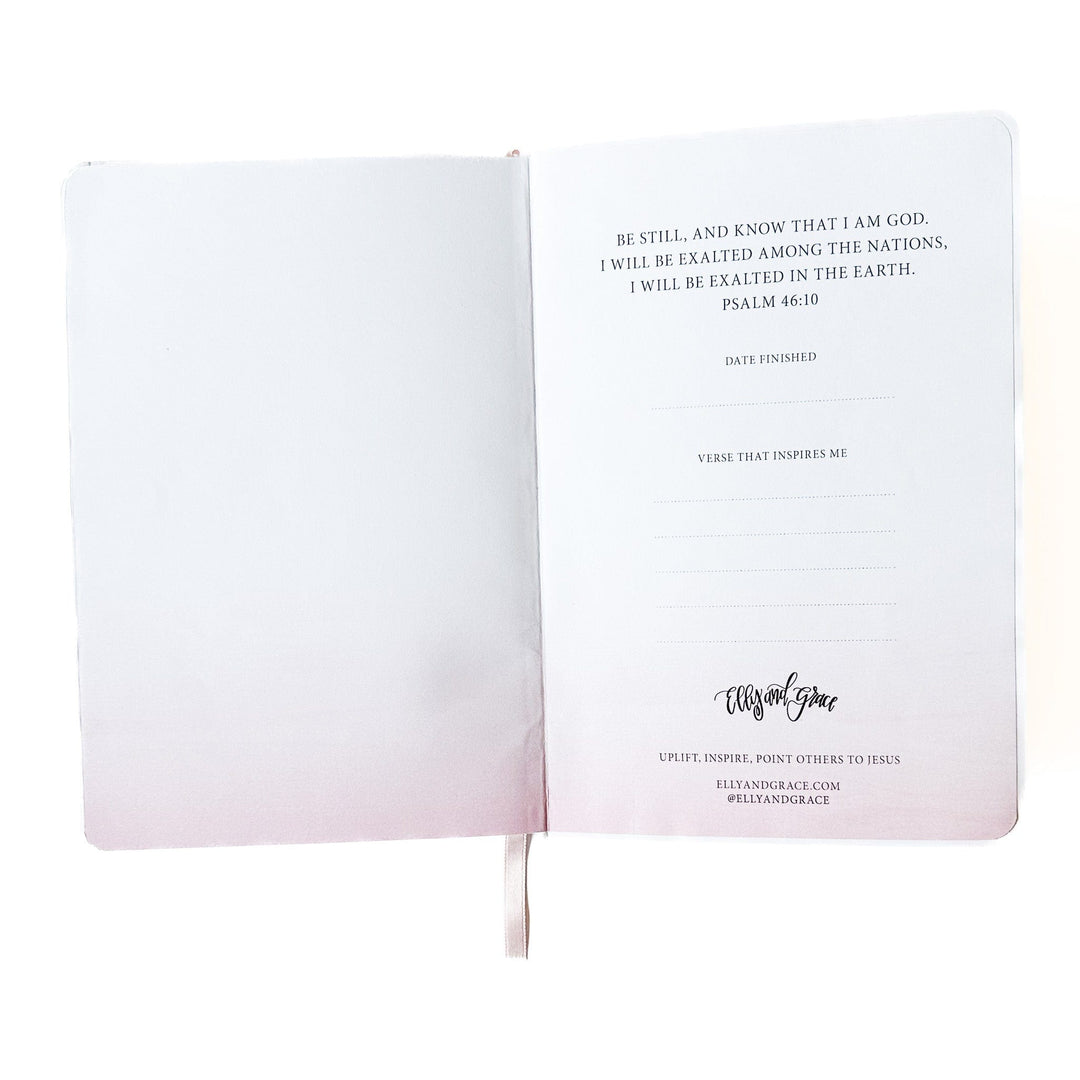 ellyandgrace EG-JOURNAL Be Still And Know Elly and Grace Journal