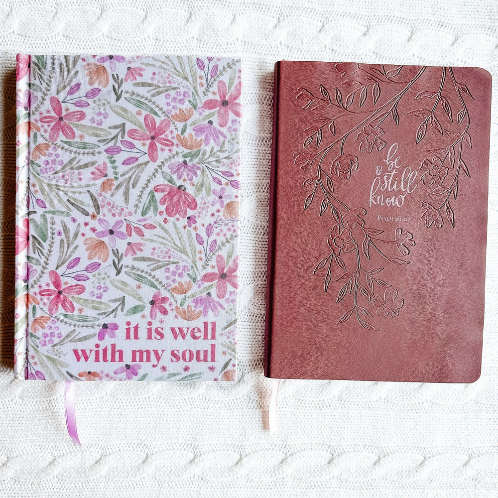 ellyandgrace EG-JOURNAL Two Journal Inspirational Journal Bundle: It is Well and Be Still