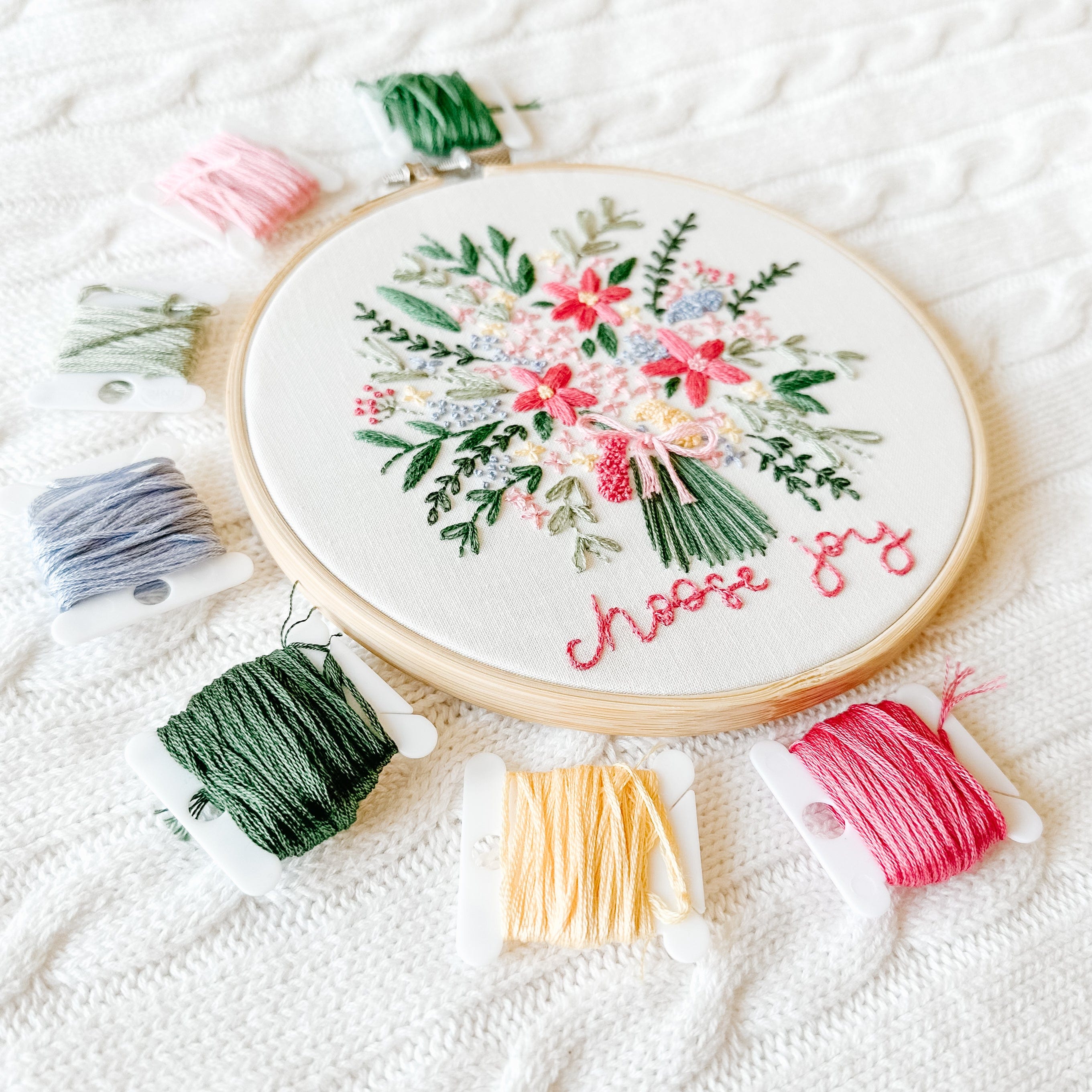 Choose Joy Christian Embroidery Kit