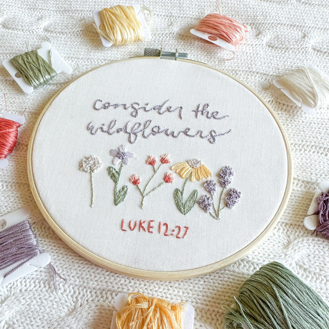 Wildflowers Embroidery Kit Wildflowers Embroidery Kit