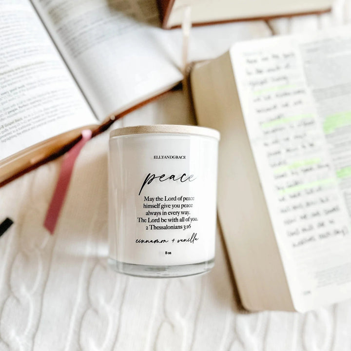ellyandgrace Fall 3 Candle Bundle (Strength, Peace, & Hope)