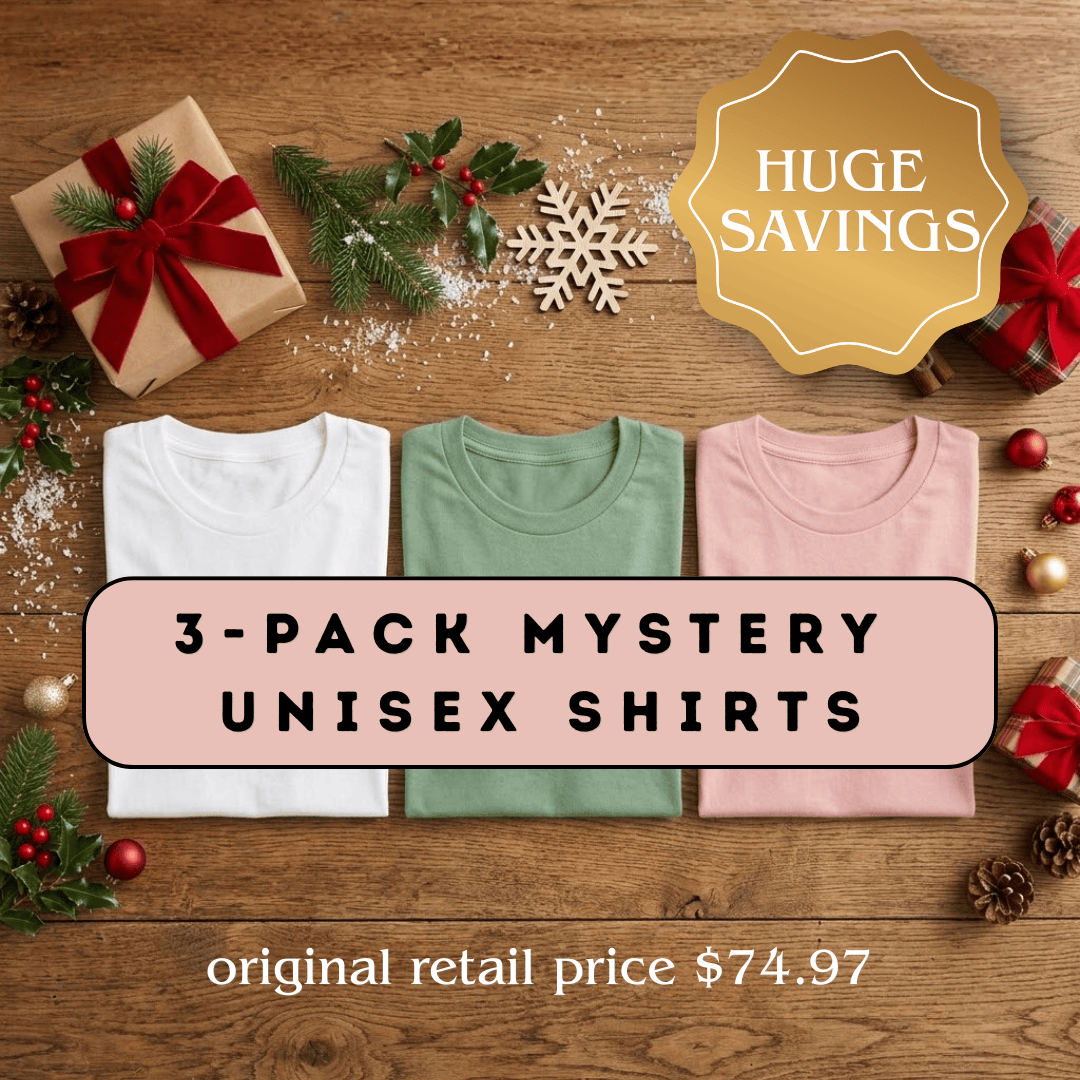 ellyandgrace Grab Bag Three Mystery Unisex Shirt Grab Bag: 75% OFF!