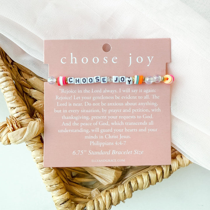 ellyandgrace Jewelry_Bracelet Choose Joy Christian Bracelet