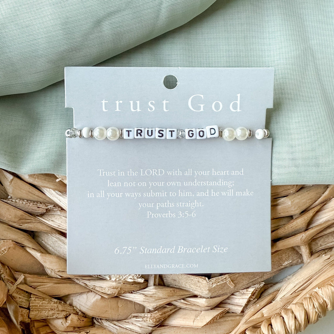 ellyandgrace Jewelry_Bracelet Trust God Christian Bracelet